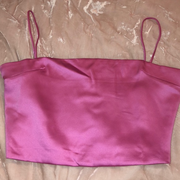 Tops - Pink Silk CryBaby top